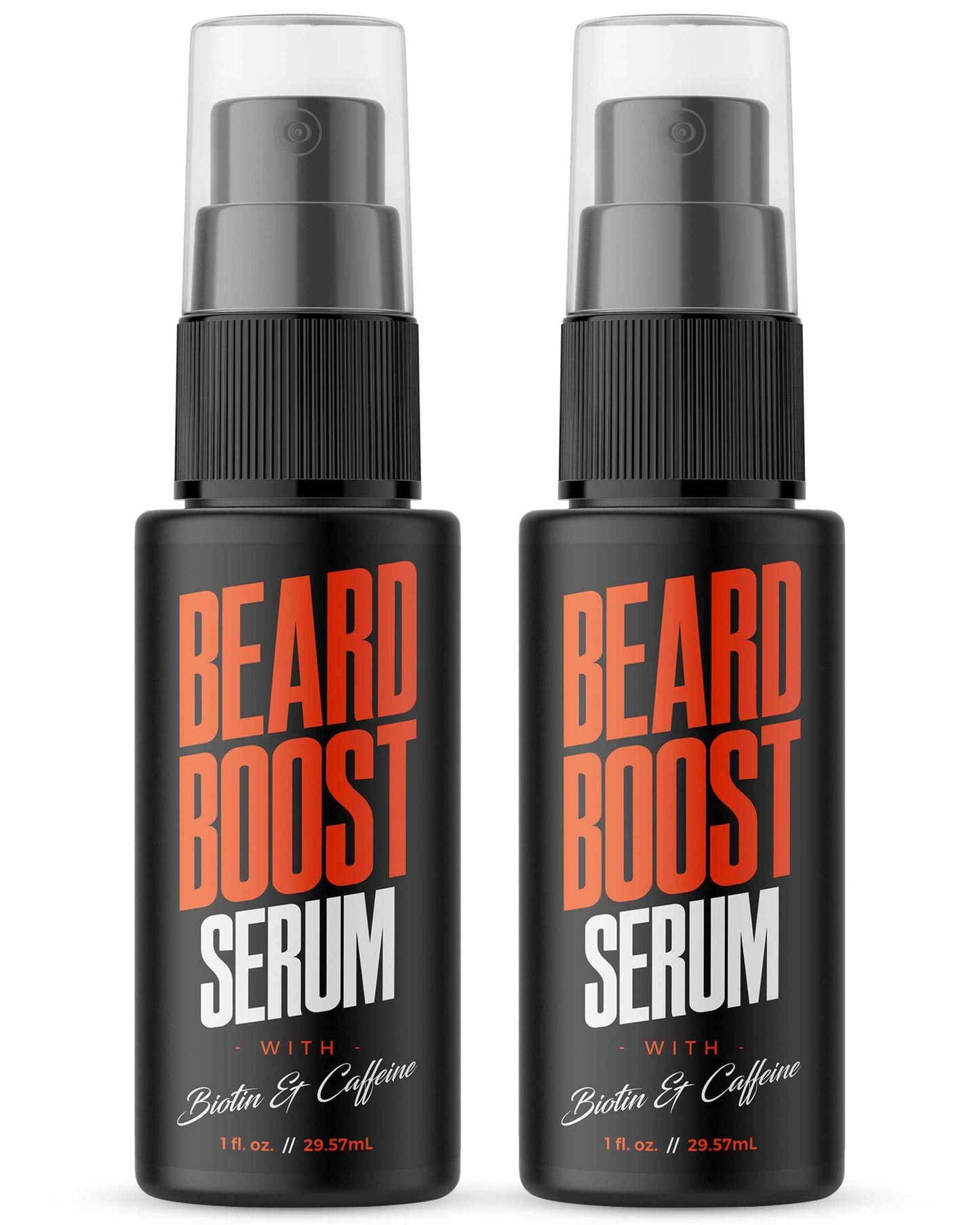 Wild Willies Beard Growth Serum (2-Pack) - Natural Beard Care with Biotin & Caffeine for Healthier, Thicker & Fuller-Looking Mustache - Daily Grooming Routine Nourishes & Hydrates Mens Facial Hair