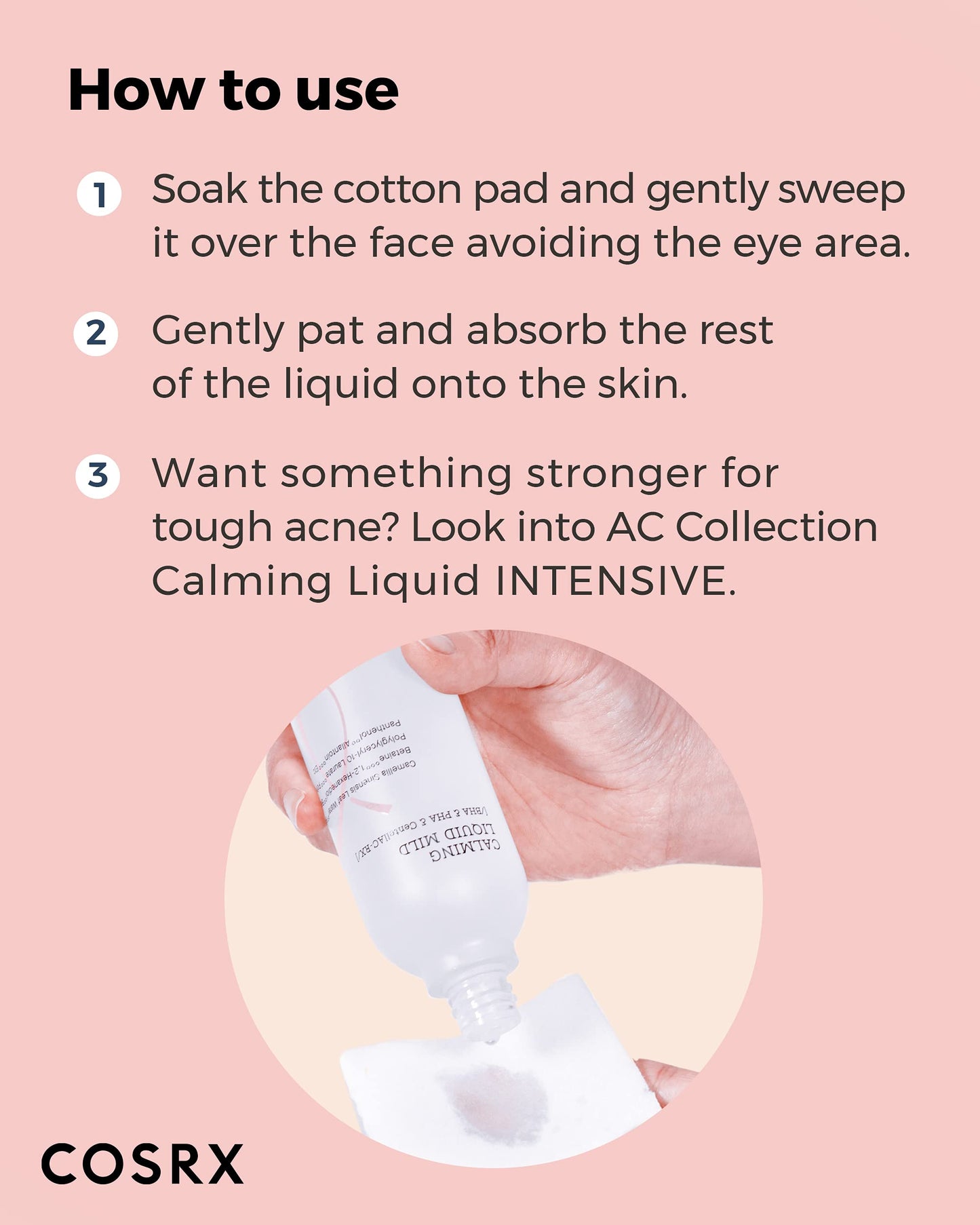 COSRX AC COLLECTION CALMING LIQUID MILD, 4.22 Ounce