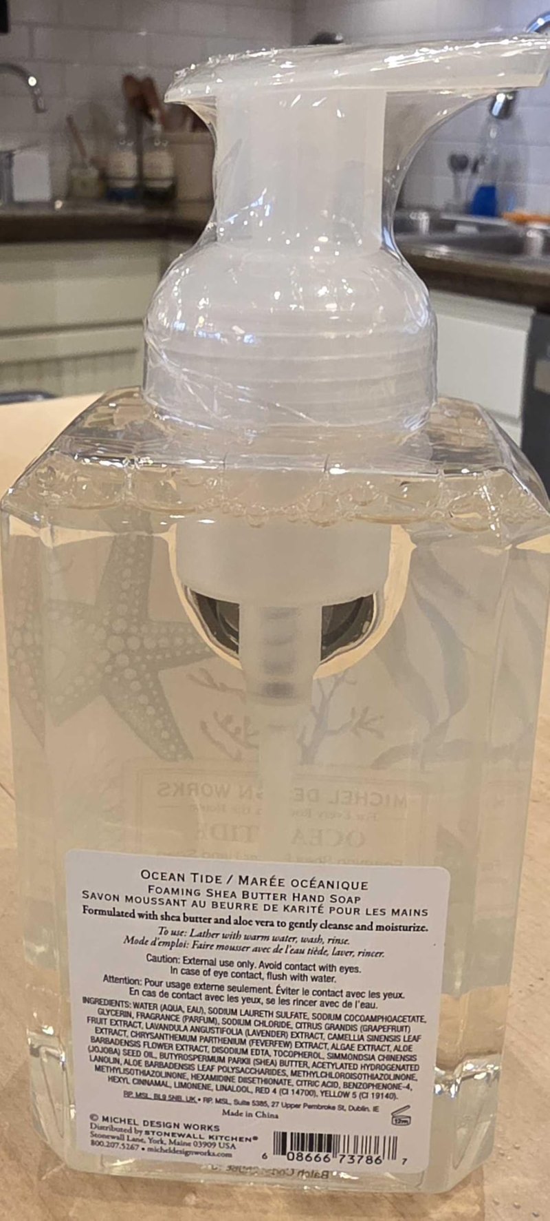Michel Design Works Foaming Hand Soap, Ocean Tide