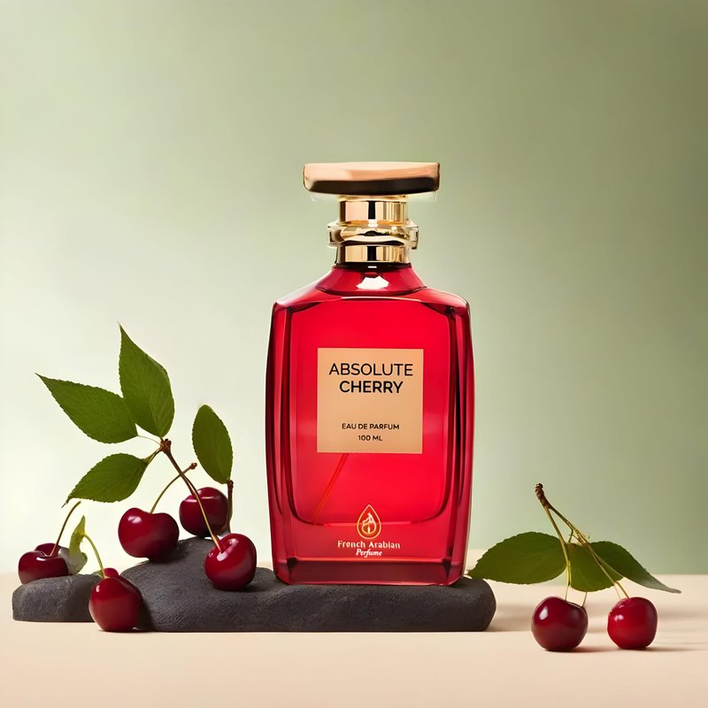 French Arabian Perfumes Absolute Cherry 100ml - Amber Floral Lost Cherries Fragrance - Aroma of Black Cherry Tonka Bean Sandalwood Vanilla Perfume Spray