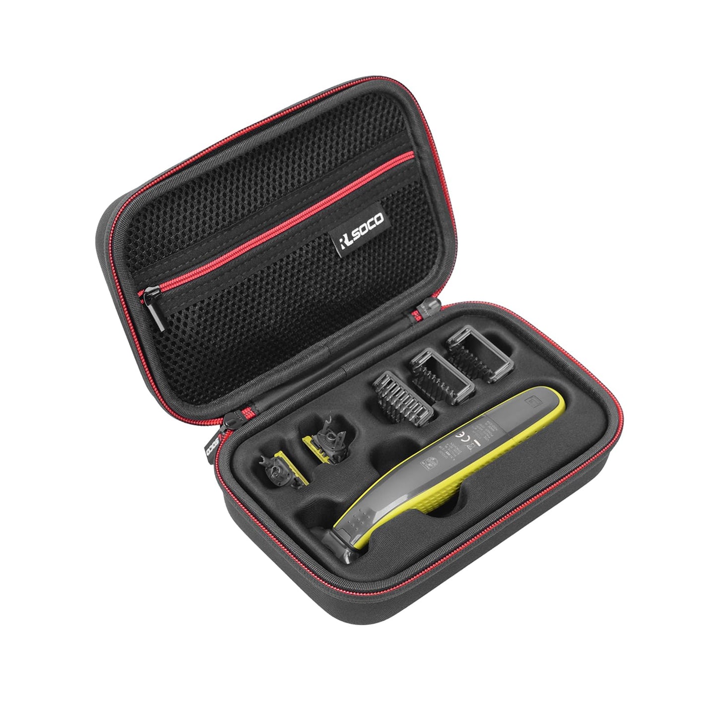 RLSOCO Case for Philips Norelco OneBlade 360 & OneBlade Hybrid Electric Beard Trimmer and Shaver.Fits for Philips QP2724/90,QP2834/70,QP4530/90,QP4631/90,QP2724/70,QP2520/90,QP2630/70 and More