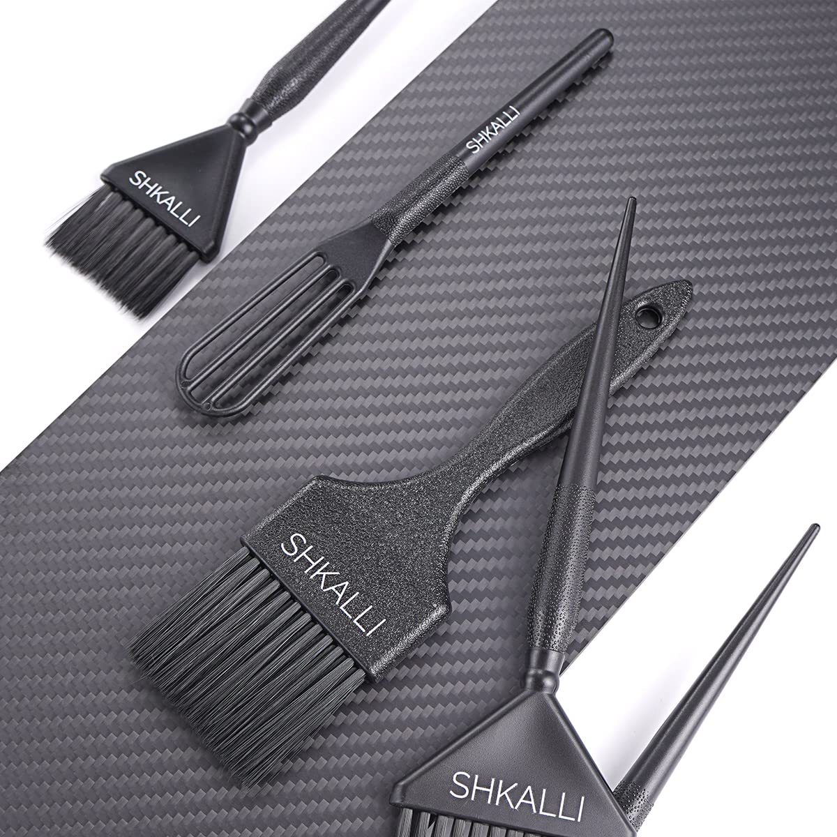 Balayage board from SHKALLI, a hair coloring tool for professional salons and hairdressers - hair coloring board coloring dyeing board.(Matte Black)(Matte C156336TY5)
