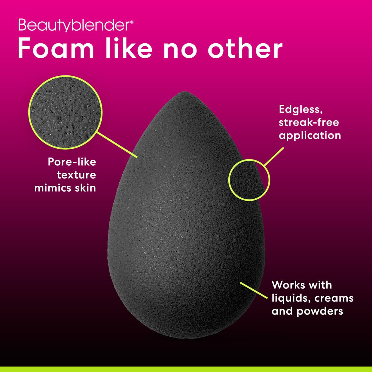 Beautyblender® | Discovery Kit - Makeup Sponge & Makeup Sponge Cleaner, Portable Protection Case, Professional Blending Application, Vegan & Cruelty Free, Made in the USA