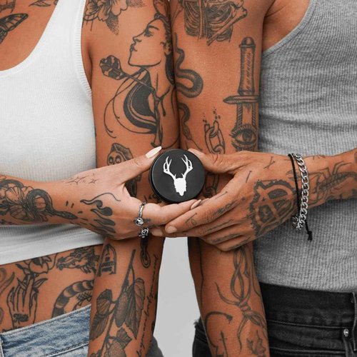 Mad Rabbit Tattoo Balm & Aftercare Cream- Color Enhancement that Revives Old Tattoos, Hydrates New Tattoos, Made With Clean Ingredients + Petroleum Free, Daily Tattoo Lotion Moisturizer & Brightener