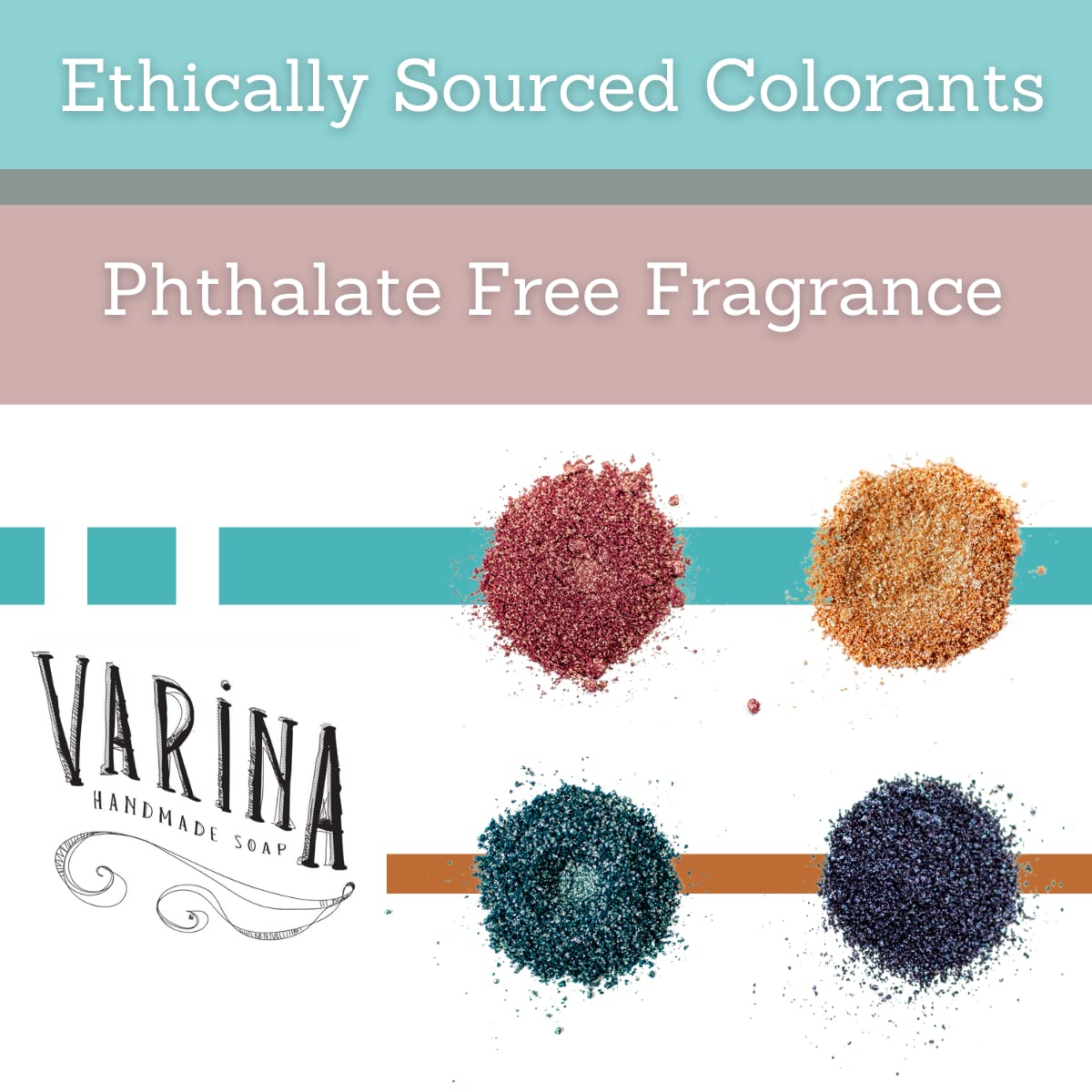 Varina Natural Antique Sandalwood Bar Soap - Gentle Cleansing for Sensitive Skin, Floral - 3 Pack