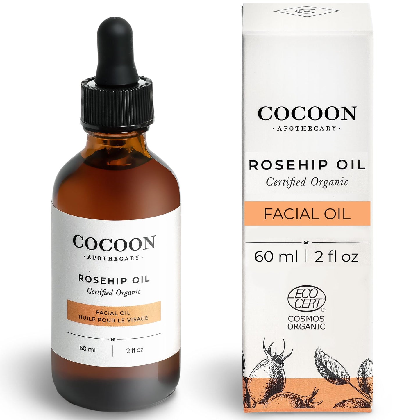 Cocoon Apothecary 2 fl oz Nordic Boost Hydrating Serum | Ecocert Cosmos Natural | Face Serum For Women | Hyaluronic Acid, Aloe Vera, Peat Moss, Polypody Fern, Iceland Moss, Face Serum For Dry Skin