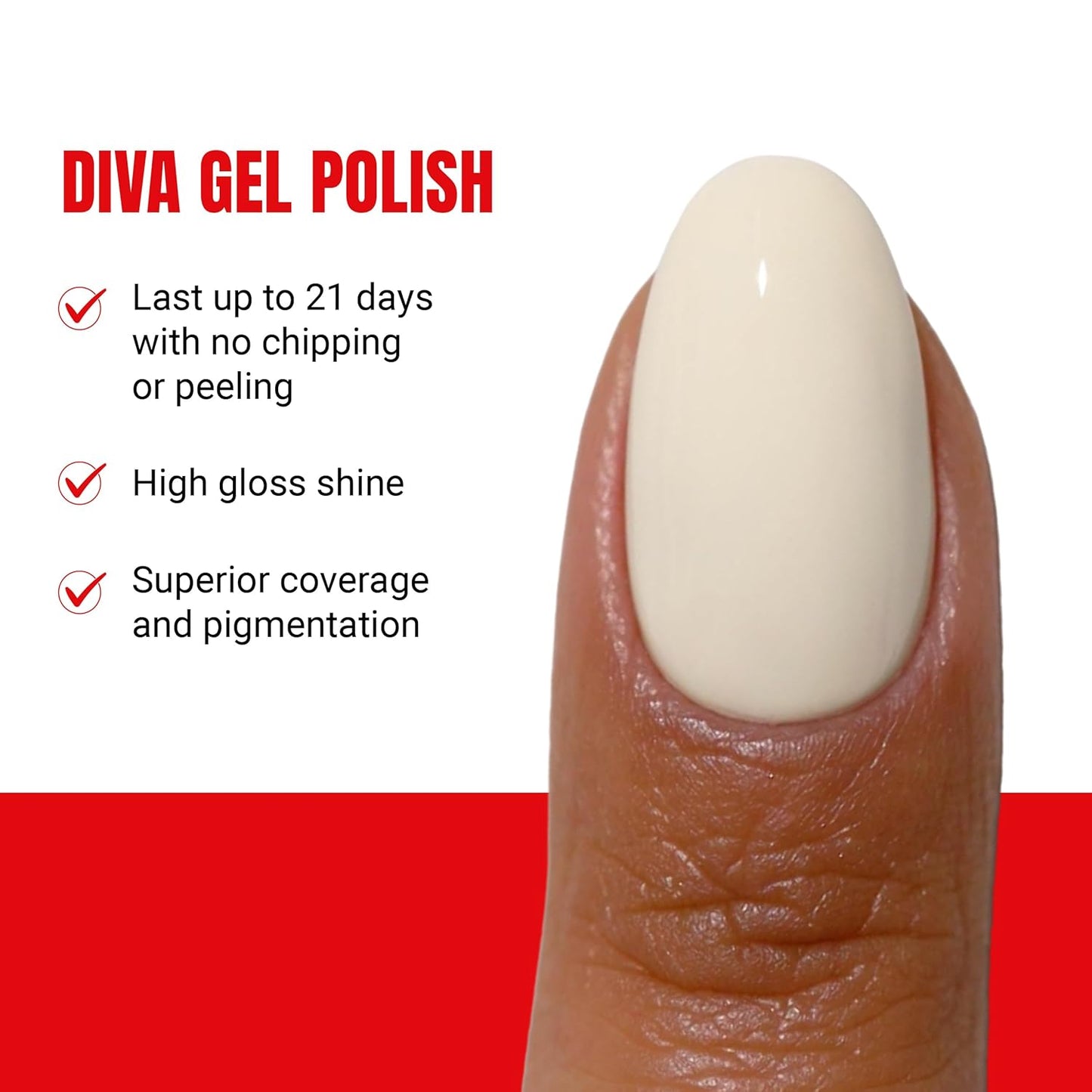 DND Gel Polish Set - Coquette Collection UV/LED Gel & Air Dry Nail Lacquer Duo | 073 Cheesecake, 0.5 Fl Oz