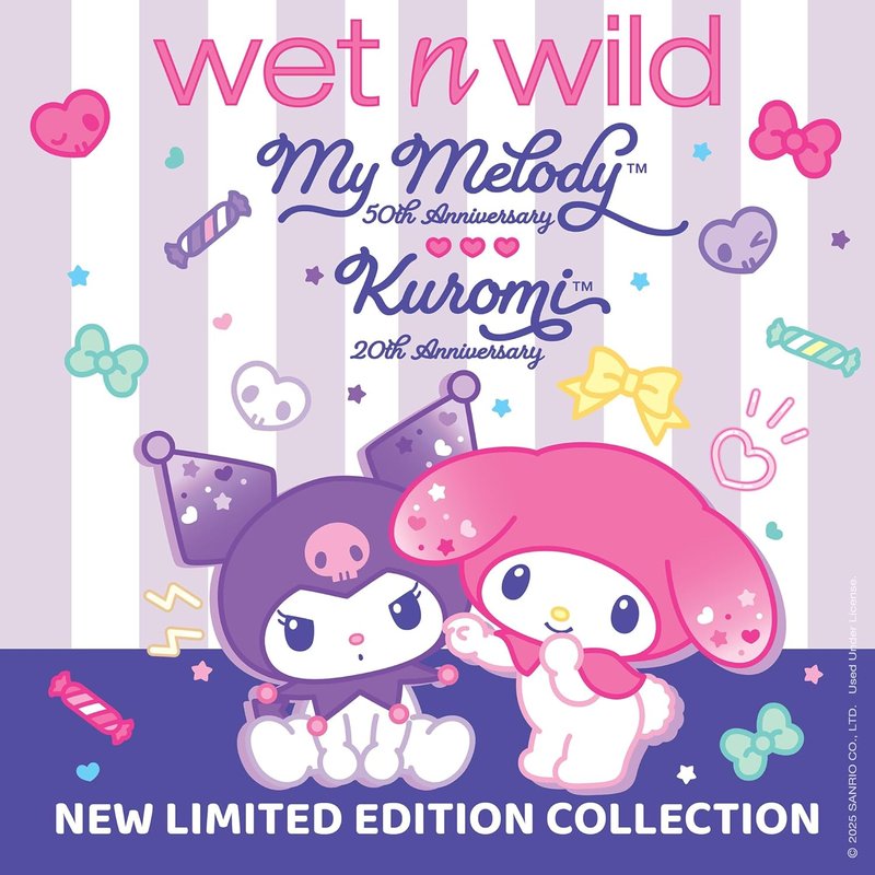My Melody & Kuromi Luminous Loose Setting Powder - Moody Cutie | Lightweight Finish