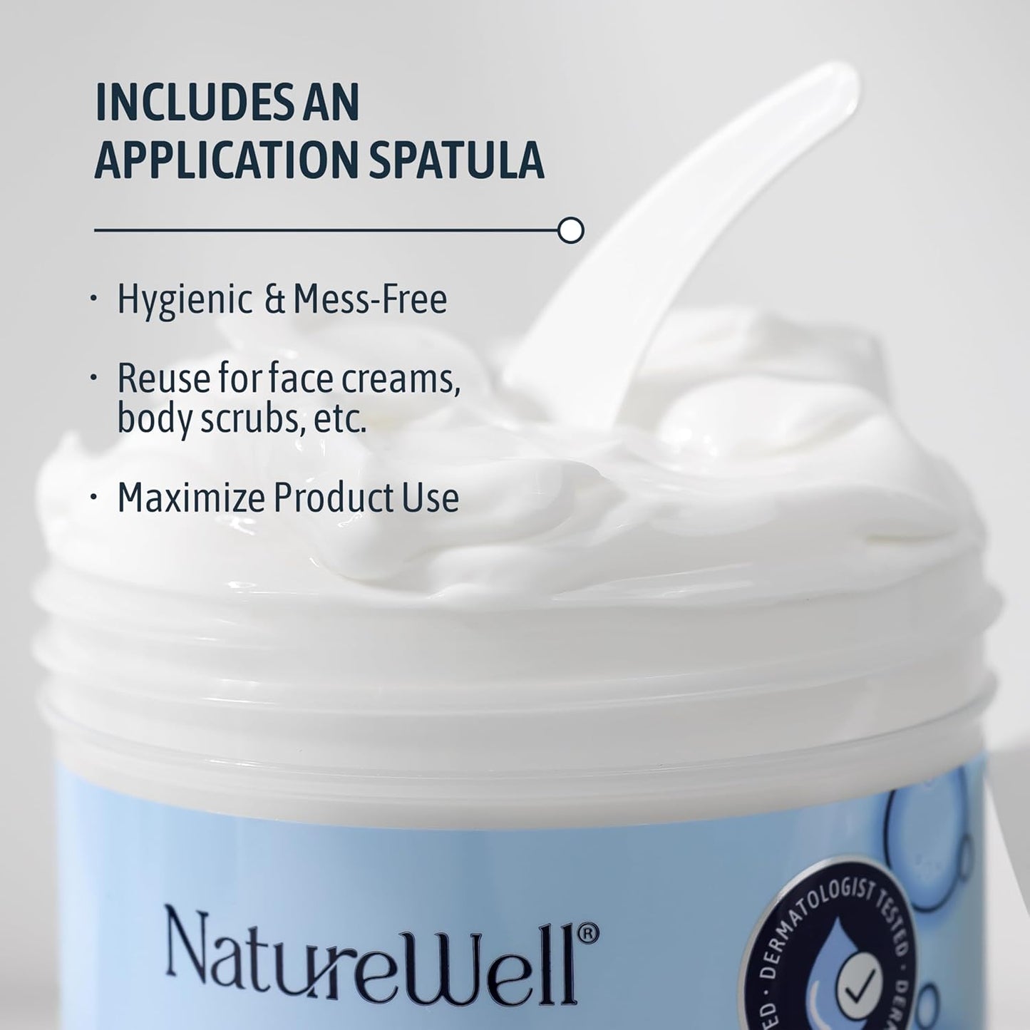 Nature Well Clinical Retinol & Collagen Peptide Moisturizing Cream Bundle - 16oz & 10oz | Rejuvenate, Hydrate, Smooth Skin