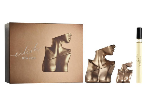 Billie Eilish Eau de Parfum Perfume for Women 3 PC Gift Set, 3.4 Fl Oz, 0.25 Fl Oz, and 0.34 Fl Oz