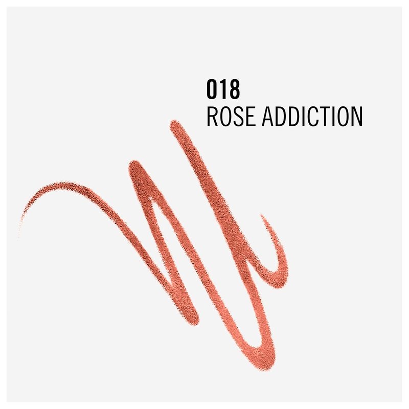 Rimmel Automatic Lip Liner - Lasting Finish in 18 Rose Addiction | Pack of 5