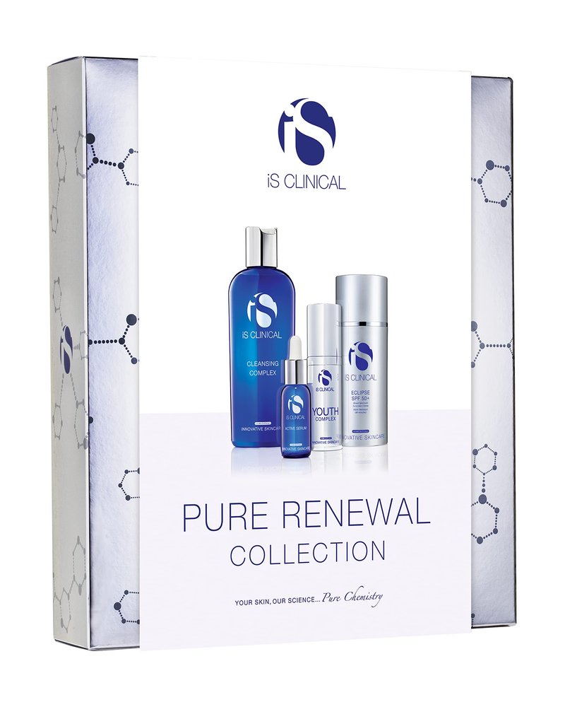 iS CLINICAL Pure Renewal Collection; Skin Regeneration Full regimen Kit; Collection Gift Set; Age-Defying Kit