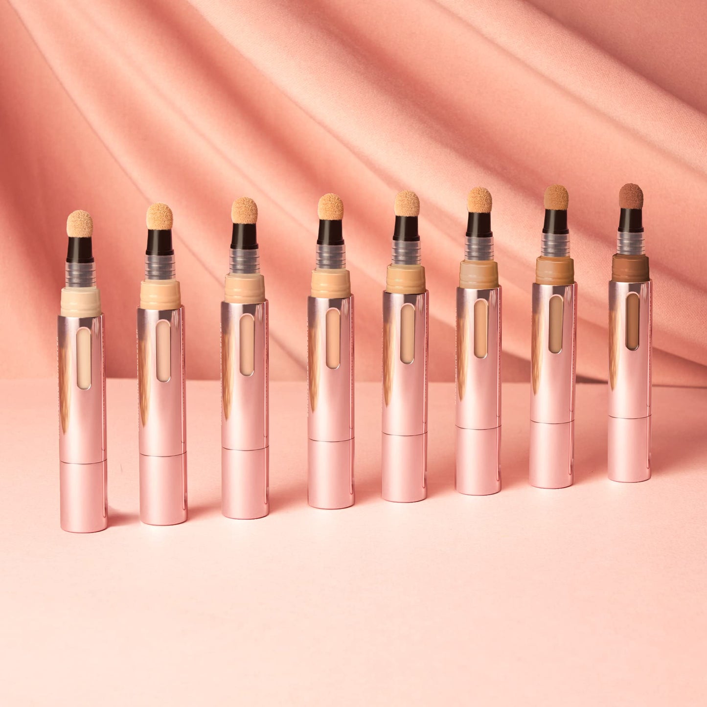 Mally Beauty - The Plush Pen Brightening Concealer Stick - Cashmere - Hydrating Turmeric, Vitamin E, and Hyaluronic Acid Infused Formula - Medium Buildable Coverage with a Natural, Smooth Finish