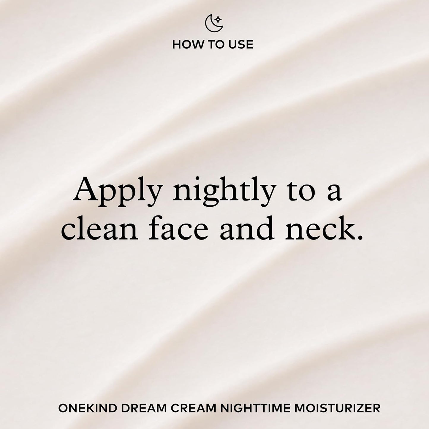 Onekind Night Moisturizer - Hydrating Dream Cream for Wrinkles & Anti-Aging | 1.7 oz, Squalane & Rosehip