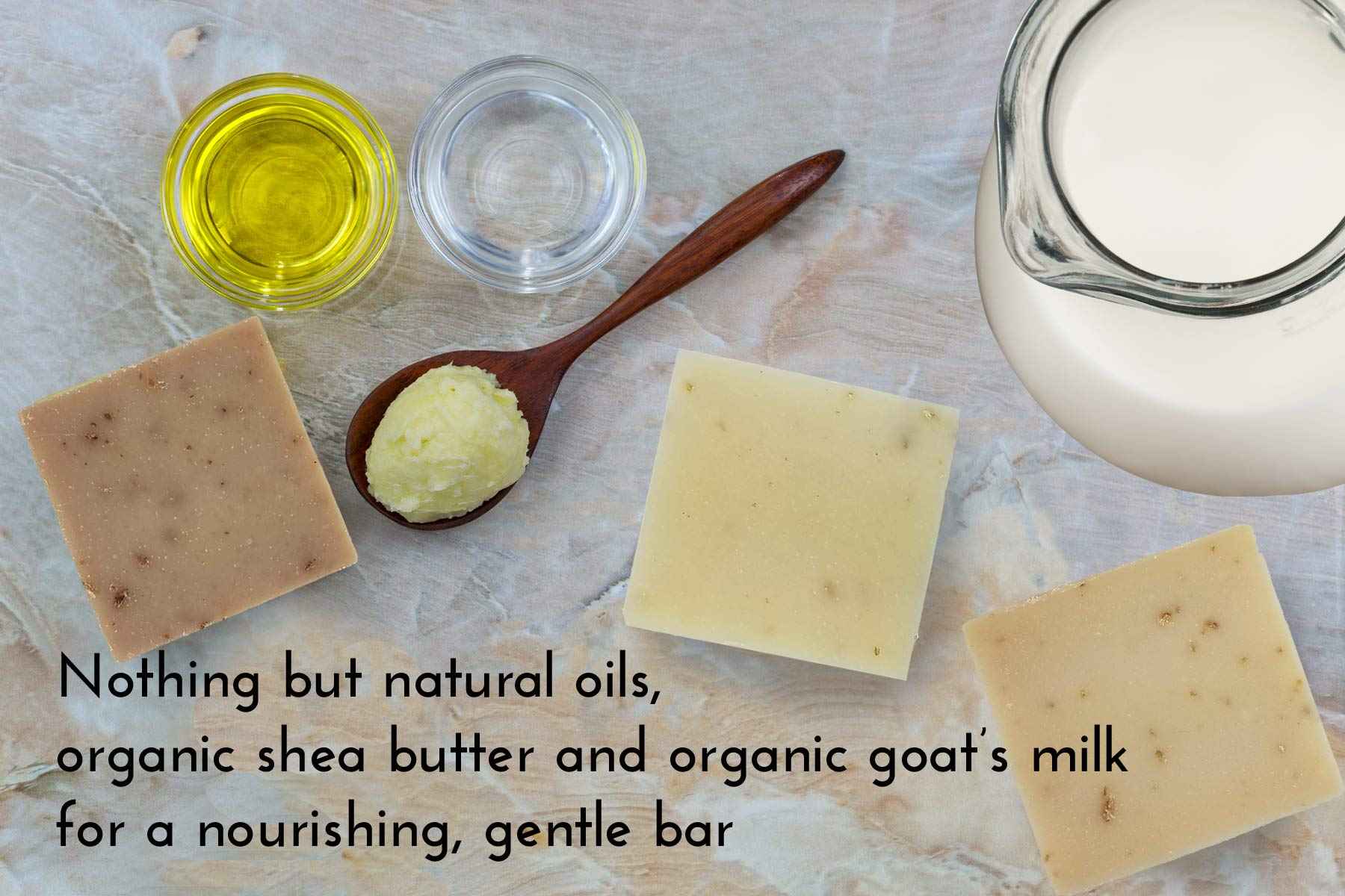 Handmade Fresh Goat's Milk Bar Soap, Olive Oil Based With Organic Shea Butter (Zesty Citrus, 3 bars Economy Pack)