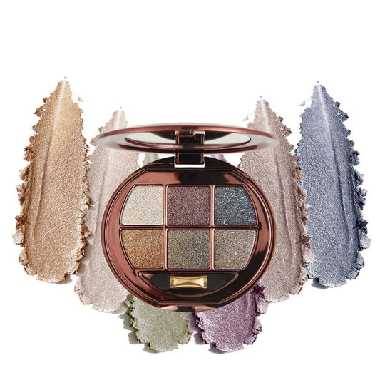 Neutral Eyeshadow Palette 5 Colors, Nude Brown Matte & Subtle Shimmer Shades, Highly Pigmented Blendable Long-Lasting Powder, Smooth No-Fallout Daily Eye Makeup Palette for Work and Natural Looks- C02