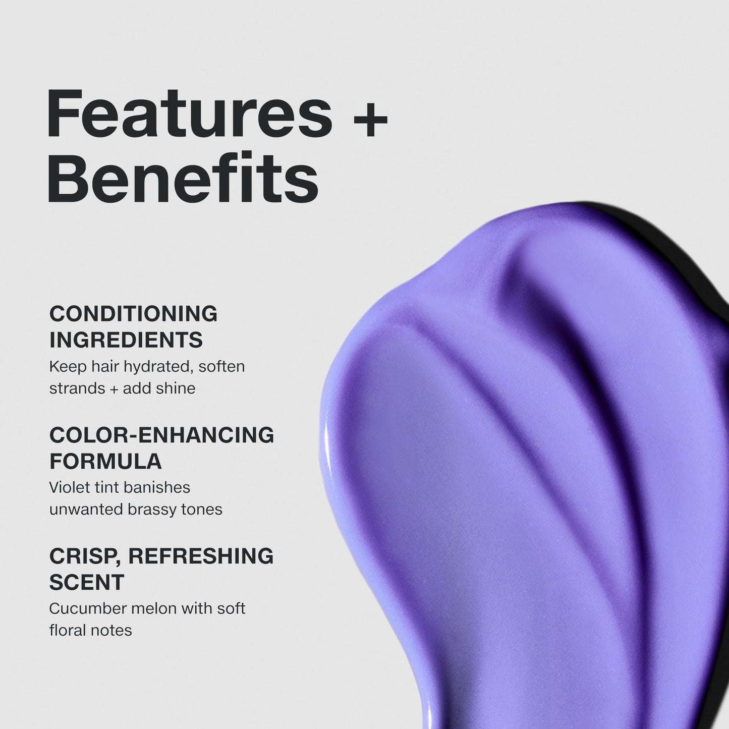 Paul Mitchell Platinum Blonde Violet Conditioner, Banishes Brass + Brightens, Ideal for Light to Medium Blonde, Silver, Gray or White Hair, 10.14 fl. oz