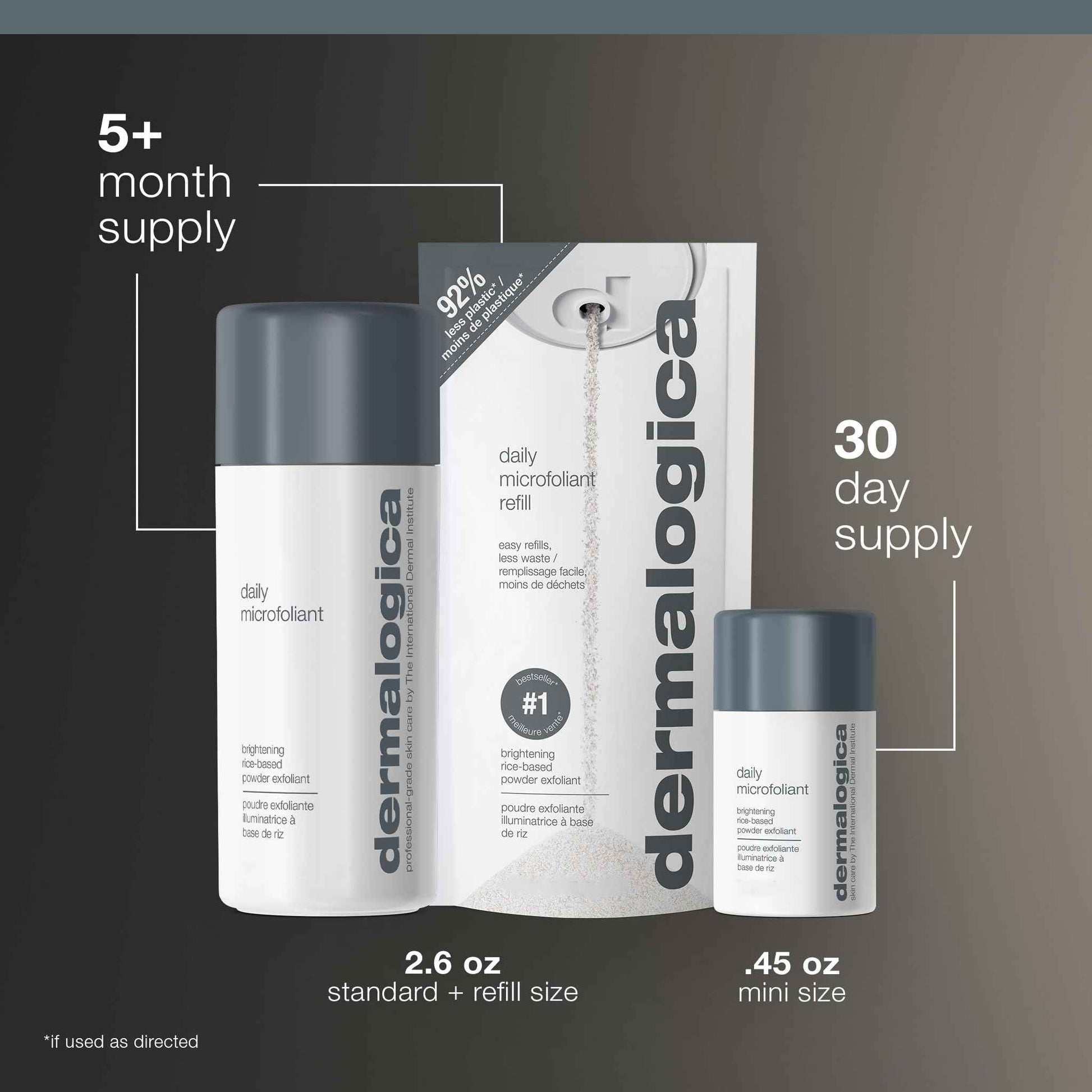 Dermalogica Daily Microfoliant, Face Exfoliator Scrub Powder with Salicylic Acid and Papaya Enzyme, Achieve Brighter, Smoother Skin Daily
