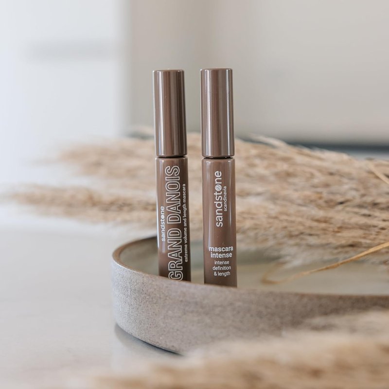 Scandinavia Hypoallergenic Mascara for Sensitive Eyes - Black | Smudge-Proof, Sweat-Resistant, Vegan, Lengthening & Volumizing
