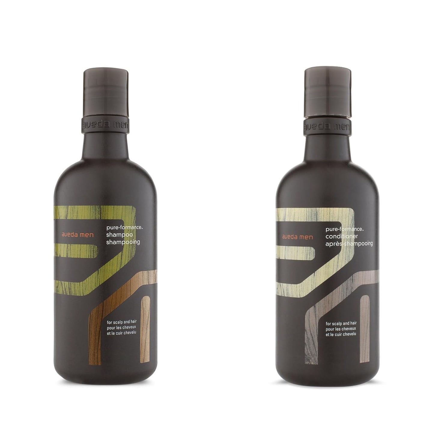 Aveda Men Pure-Formance Shampoo & Conditioner Duo - Lightweight Hair Care for Men | Cleanses & Refreshes Hair & Scalp