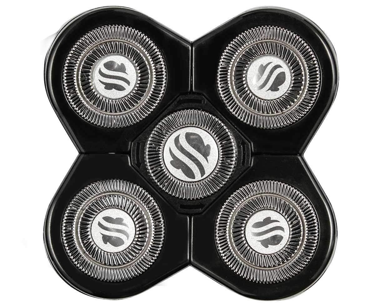 Skull Shaver Forte Replacement, High-Performance Shaving Blade - Waterproof Electric Razor for Wet & Dry Use - Compatible with Pitbull, Palm & Butterfly