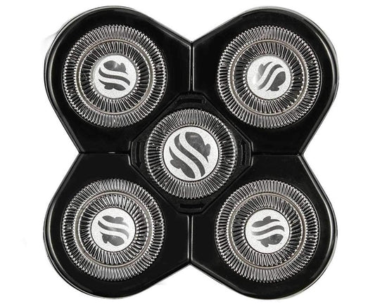 Skull Shaver Forte Replacement, High-Performance Shaving Blade - Waterproof Electric Razor for Wet & Dry Use - Compatible with Pitbull, Palm & Butterfly