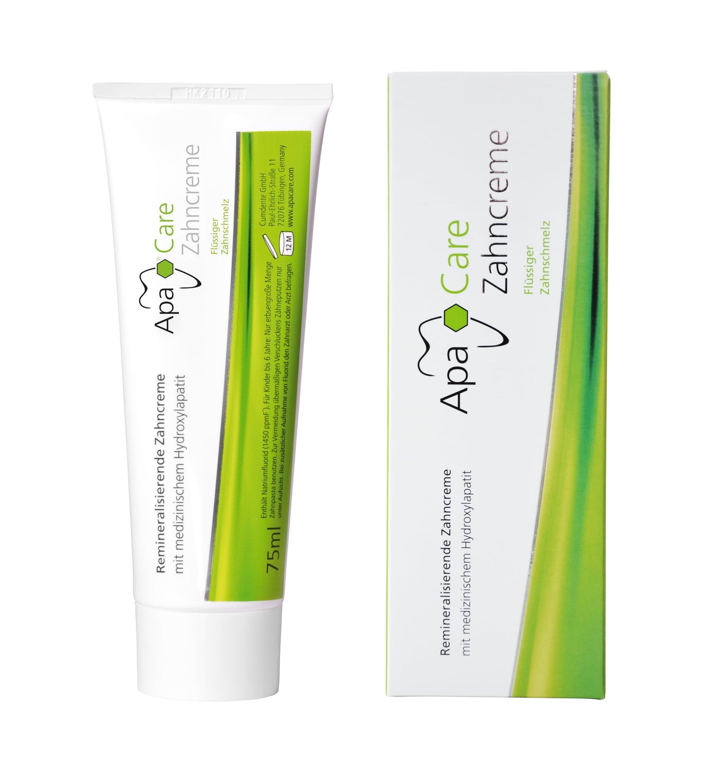 Apacare Remineralizing Toothpaste 75ml, Pack of 3 (3X 75ml)