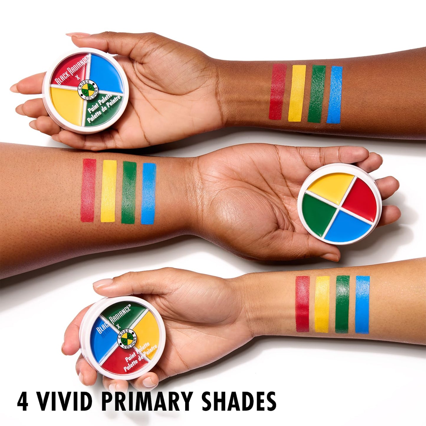 Black Radiance 10-Piece Makeup Set | Bold 90s-Inspired Collection with Vivid Eyeshadows, Lip Colors & Face Essentials