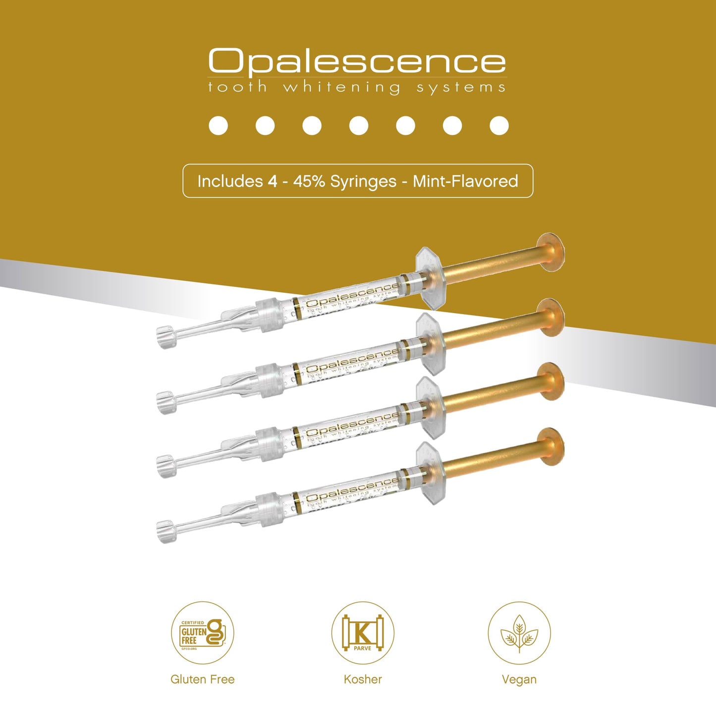 Opalescence 45% Syringes Teeth Whitening Gel with PF - 5359-2T