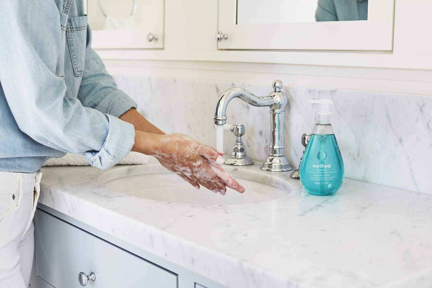 Method Gel Hand Soap, Pink Grapefruit, 12 ounce (Pack of 3)