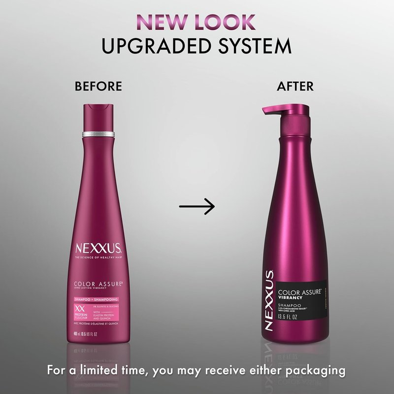 Nexxus Color Assure Shampoo - Vibrant Color Treatment with Chromabond Sealer | 13.5 oz