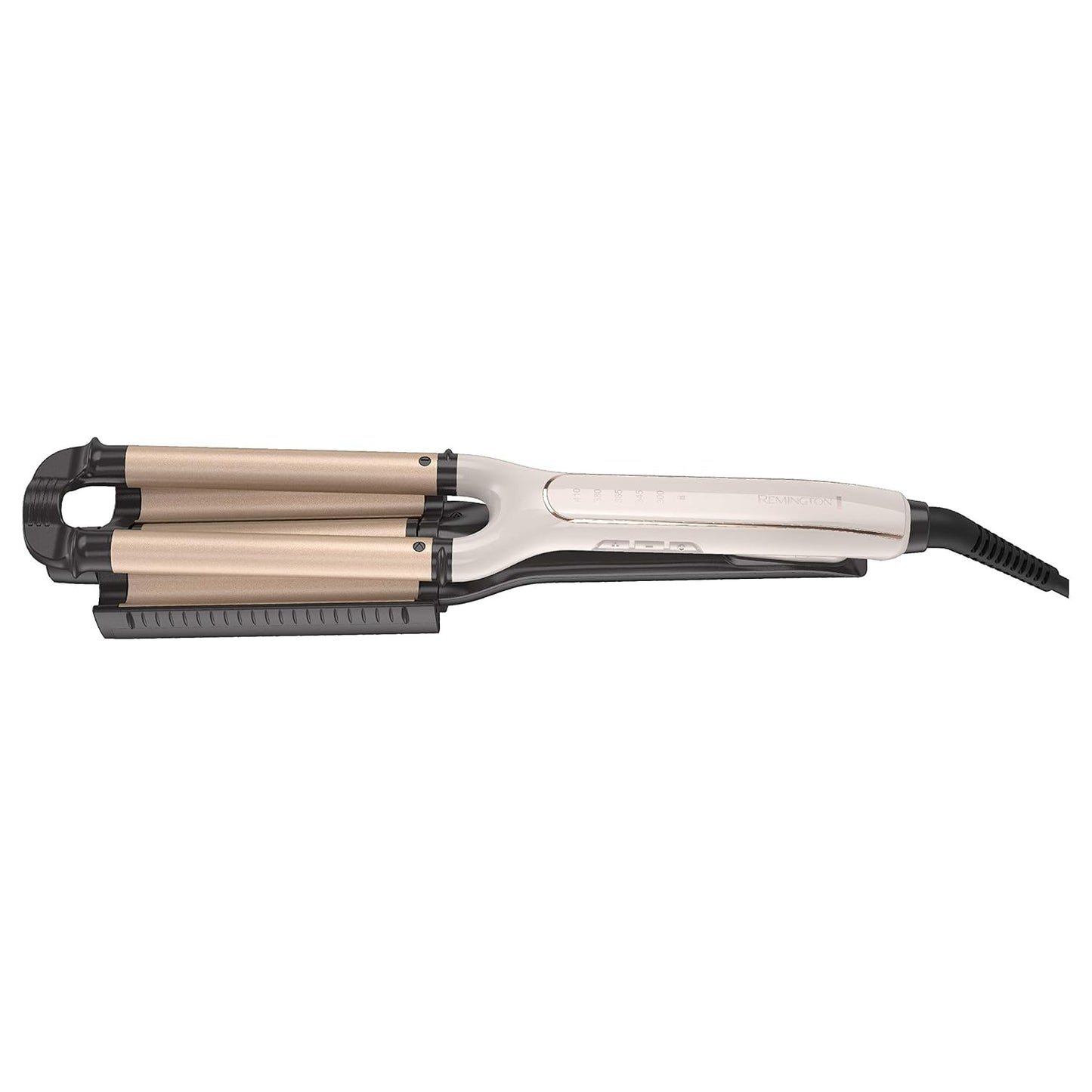 Remington 4-in-1 Adjustable Hair Waver - Pure Precision Technology for Versatile Styles | Cream, 1 Count