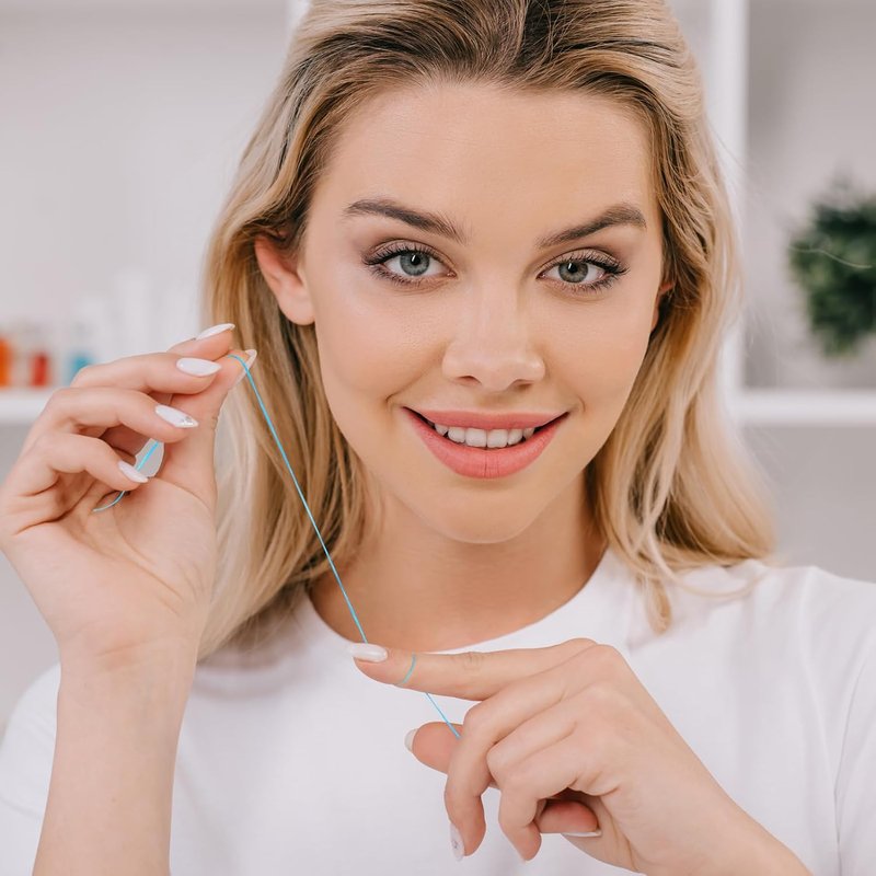 Coconut Oil Infused Dental Floss - Deep Clean, Extra Wide, PFAS Free | Mint Flavor (33 Yds)