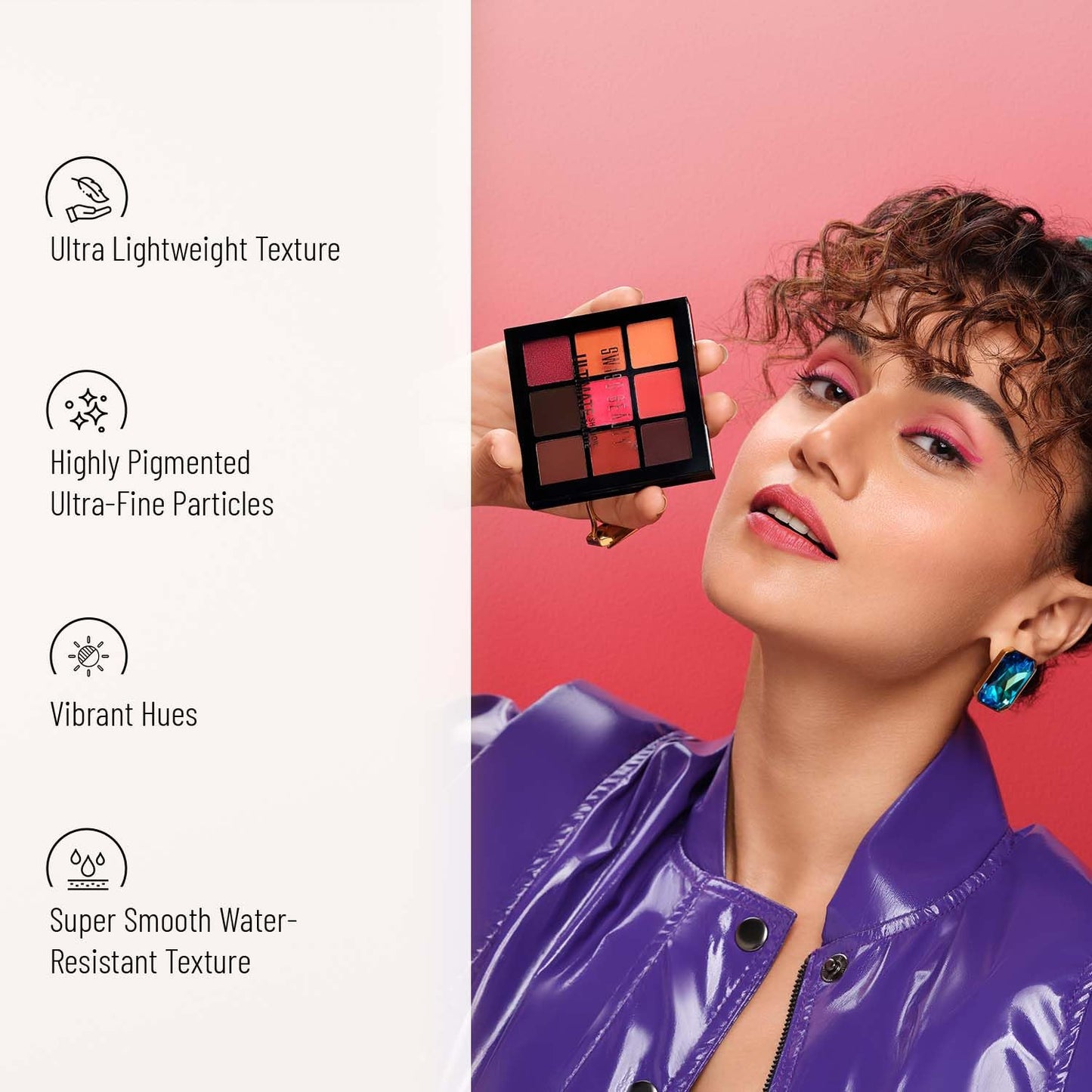 Ultimate Shadow Palette for Eyes - Swiss Beauty Shade 06, 9g | Vibrant Color Selection