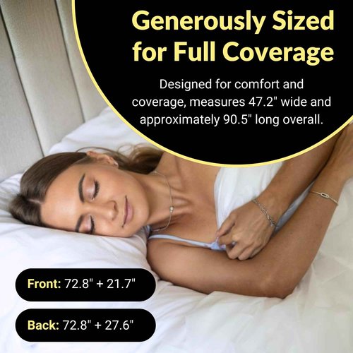 KOBBTAN Self Tan Sleep Sack Set – Disposable Tanning Sheet Protector for Bed – Breathable, Hygienic Self Tan Sleeping Sack – Protects Sheets from Tanning Lotion Stains – Bed Protector 4-Pack