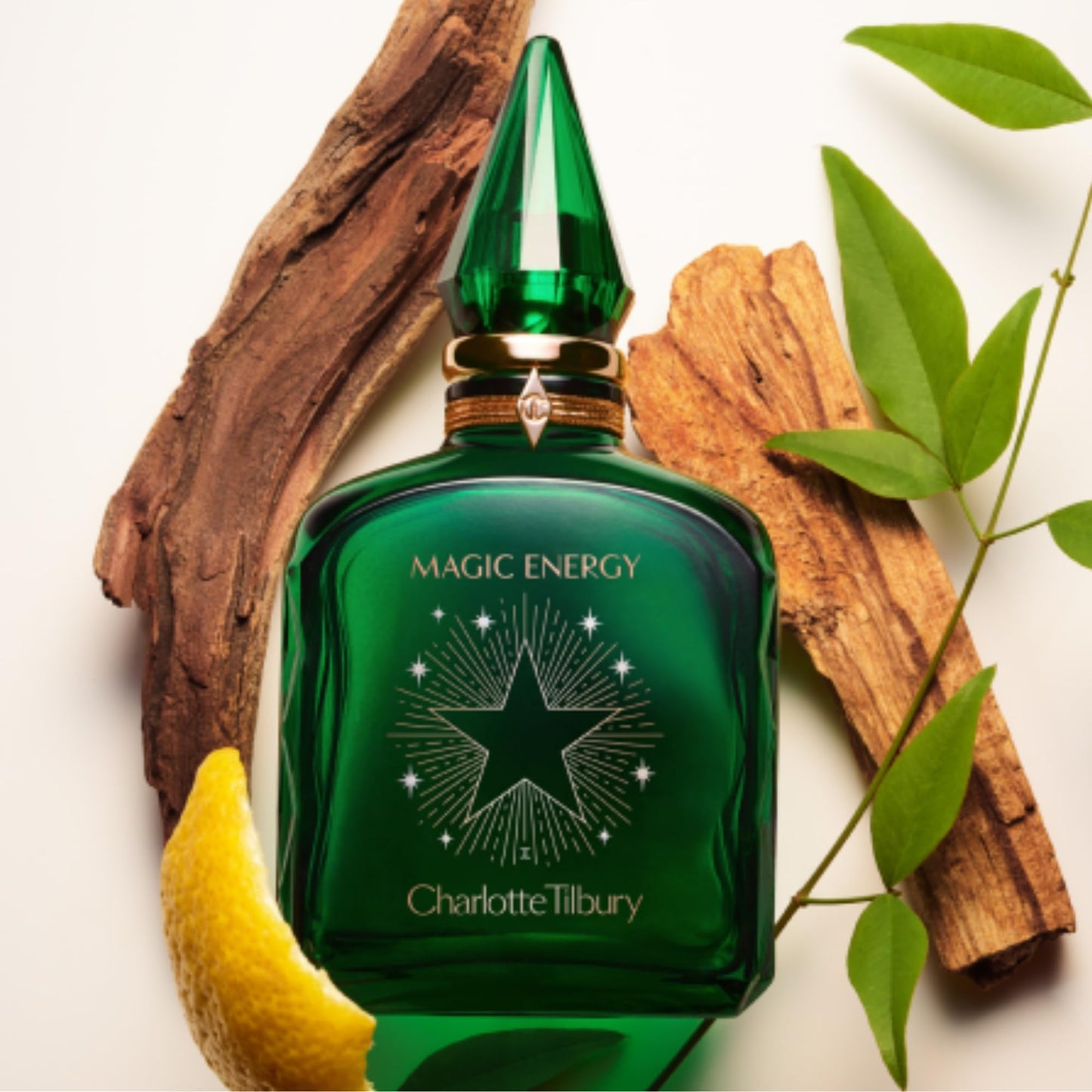 Charlotte Tilbury Magic Energy Eau De Parfum - Pheromone Enhancing Woody Perfume Enriched with Naturally-Derived Oil - Long-Lasting Scent with Notes of Bergamot, Cashmere Wood & Palo Santo (100ml)