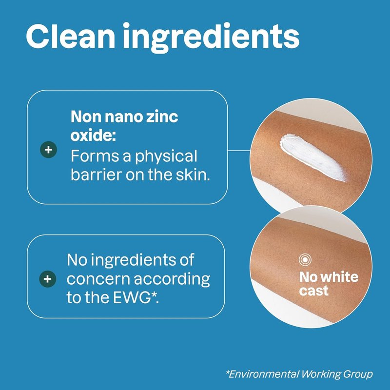 Mineral Sunscreen for Baby & Kids - EWG Verified, SPF 30, Unscented, Plant-Based Formula | 5.2 Oz