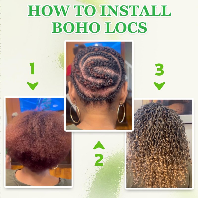 Callia Faux Locs Crochet Hair 18 Inch 8 Packs Goddess Locs Crochet Hair for Black Women Pre Looped Crochet Faux Locs with Curly Ends T1B/30/27