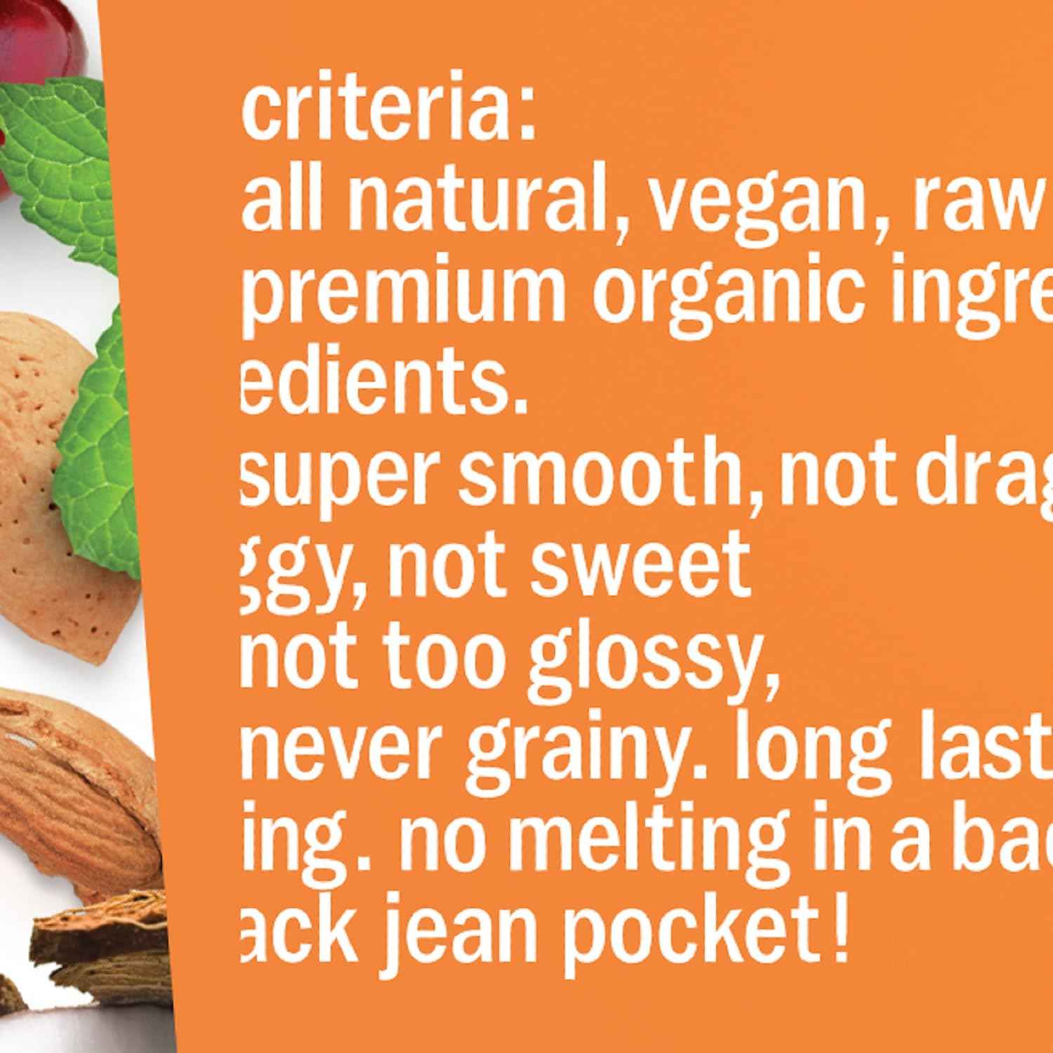 Hurraw! Orange Lip Balm, 3 Pack: Organic, Certified Vegan, Cruelty and Gluten Free. Non-GMO, 100% Natural Ingredients. Bee, Shea, Soy and Palm Free. Made in USA