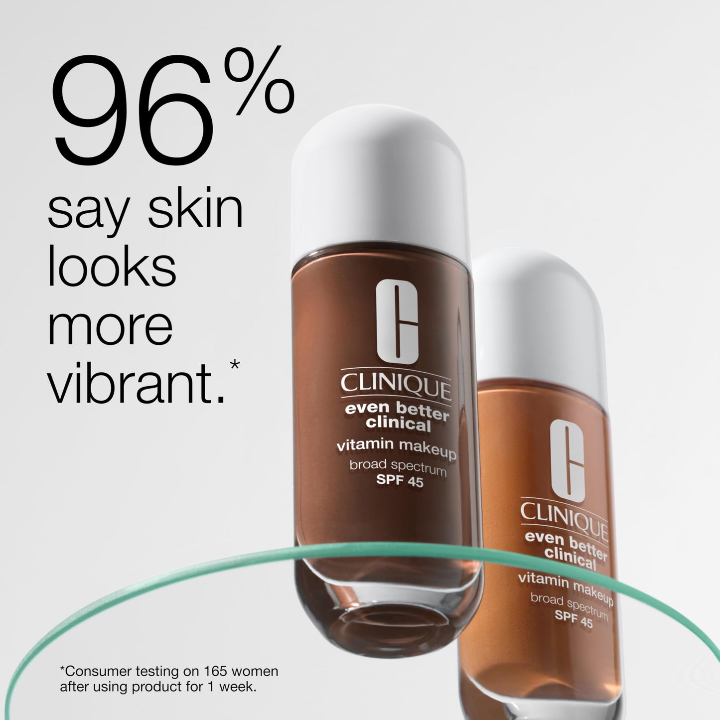 Clinique Even Better Clinical Vitamin Makeup Broad Spectrum SPF 45 With Vitamin C, Vitamin E + Vitamin B3 | Light Coverage + Vibrant Finish, Light Medium Warm 1