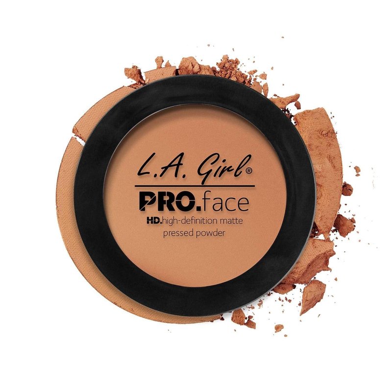 L.A. Girl PRO Face Powder - Warm Caramel, LAX-GPP612, 0.25 Ounce (LAX-GPP612-B)