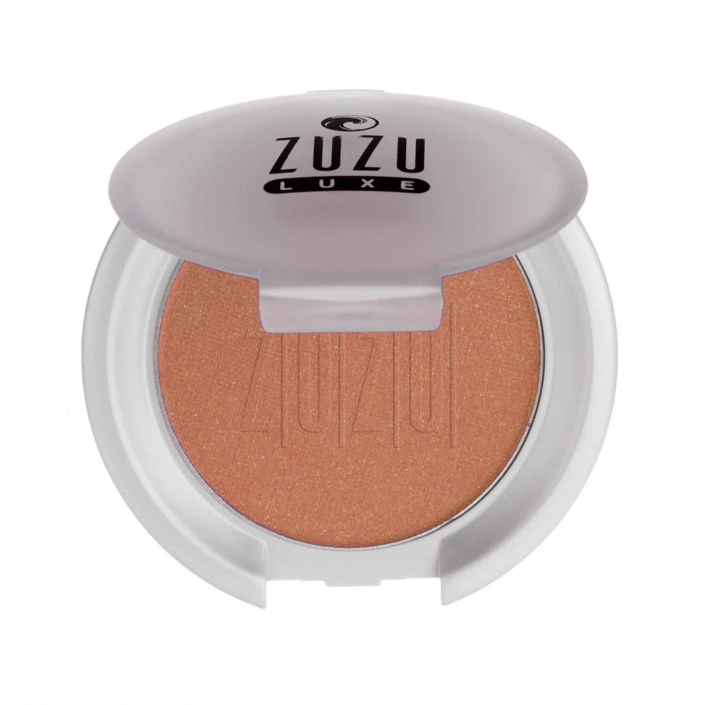 ZUZU LUXE Mineral Blush (Nymph - Vivid Pastel Pink/Cool Shimmer), Natural, Paraben Free, Vegan, Gluten-free, Cruelty-free, Non GMO, 0.1 oz