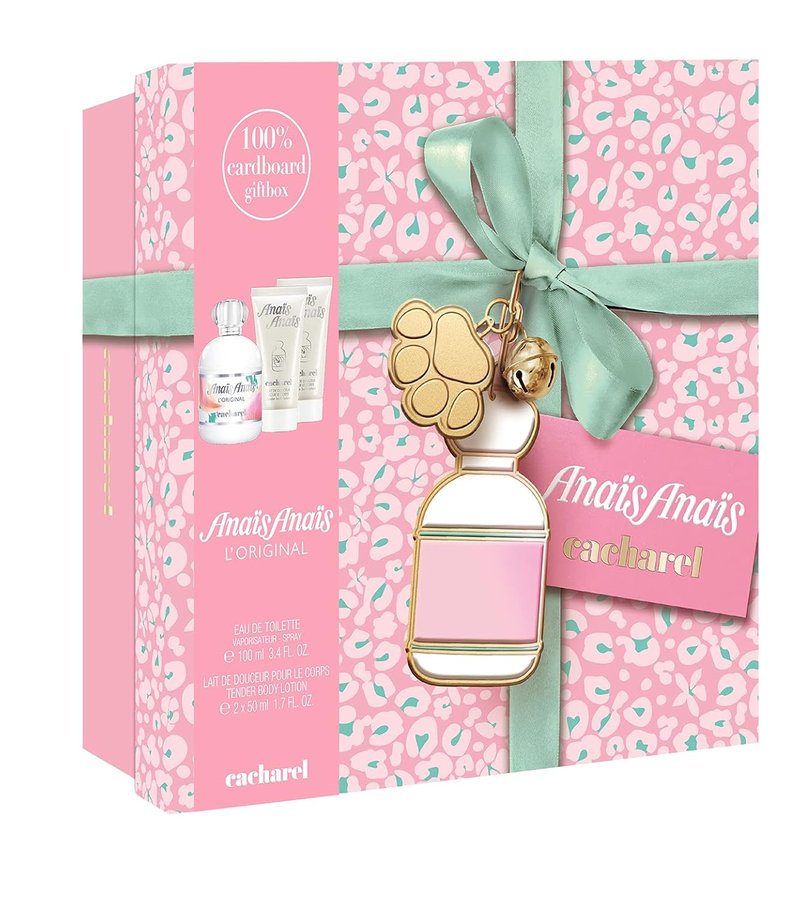 Cacharel Anais Anais Eau de Toilette Spray - Women's Perfume with Blackcurrant, White Lily & Musk Fragrance | 3.4 oz