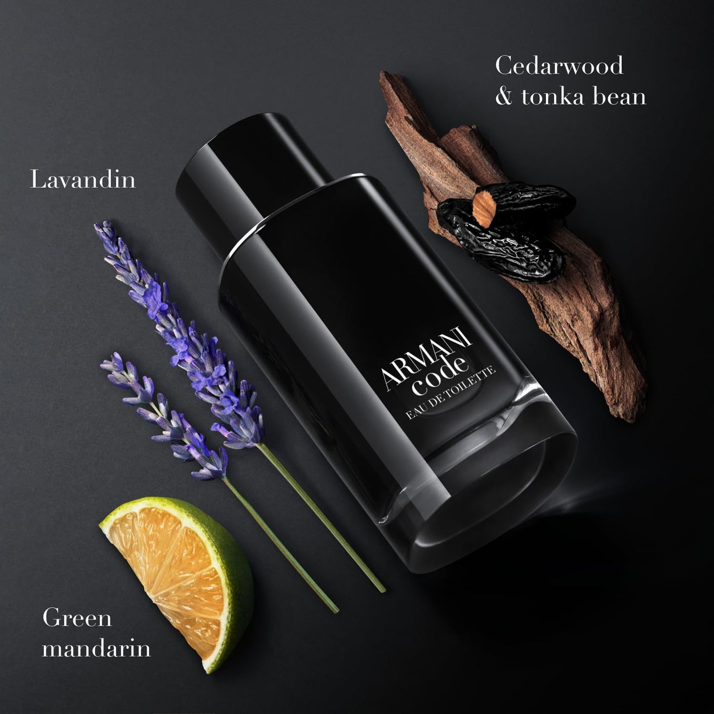 Armani Beauty Code Eau de Toilette for Men | Ambery Woody Fragrance with Citrus, Lavandin & Tonka Bean Notes