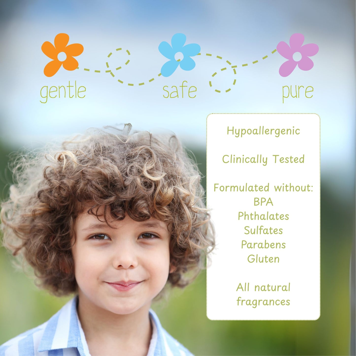 Little Green Kids Cleanse, Protect n' Tame Kit