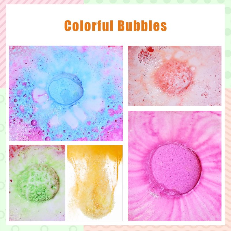 Bath Bombs for Kids with Surprise Toys Inside, 20 Pack Easter Bath Bombs Gift Set for Girls Boys, Handmade Bubble Bath Fizzy Balls Ball for Easter Basket Stuffers, Birthday