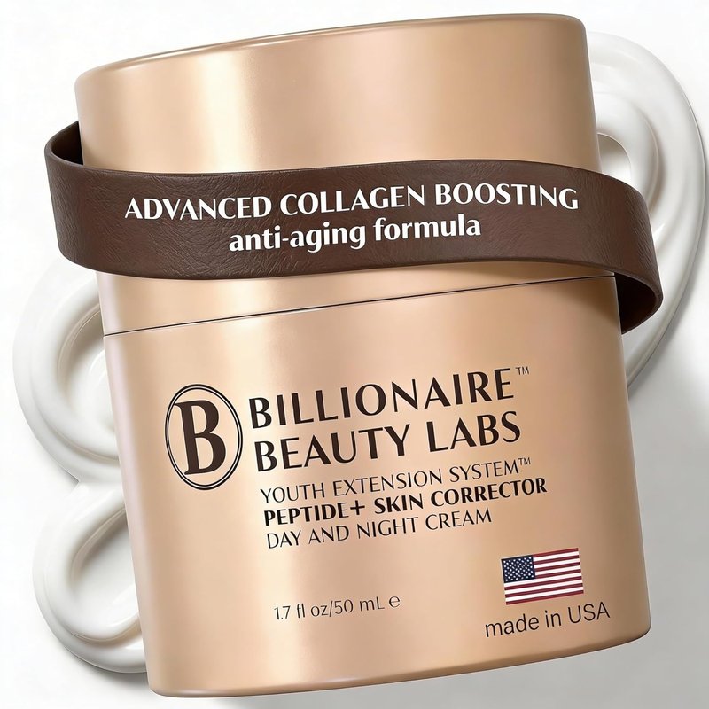 Peptide & Collagen Cream - Firming Anti-Aging Moisturizer for Face & Neck | 1.7 fl oz (50ml)