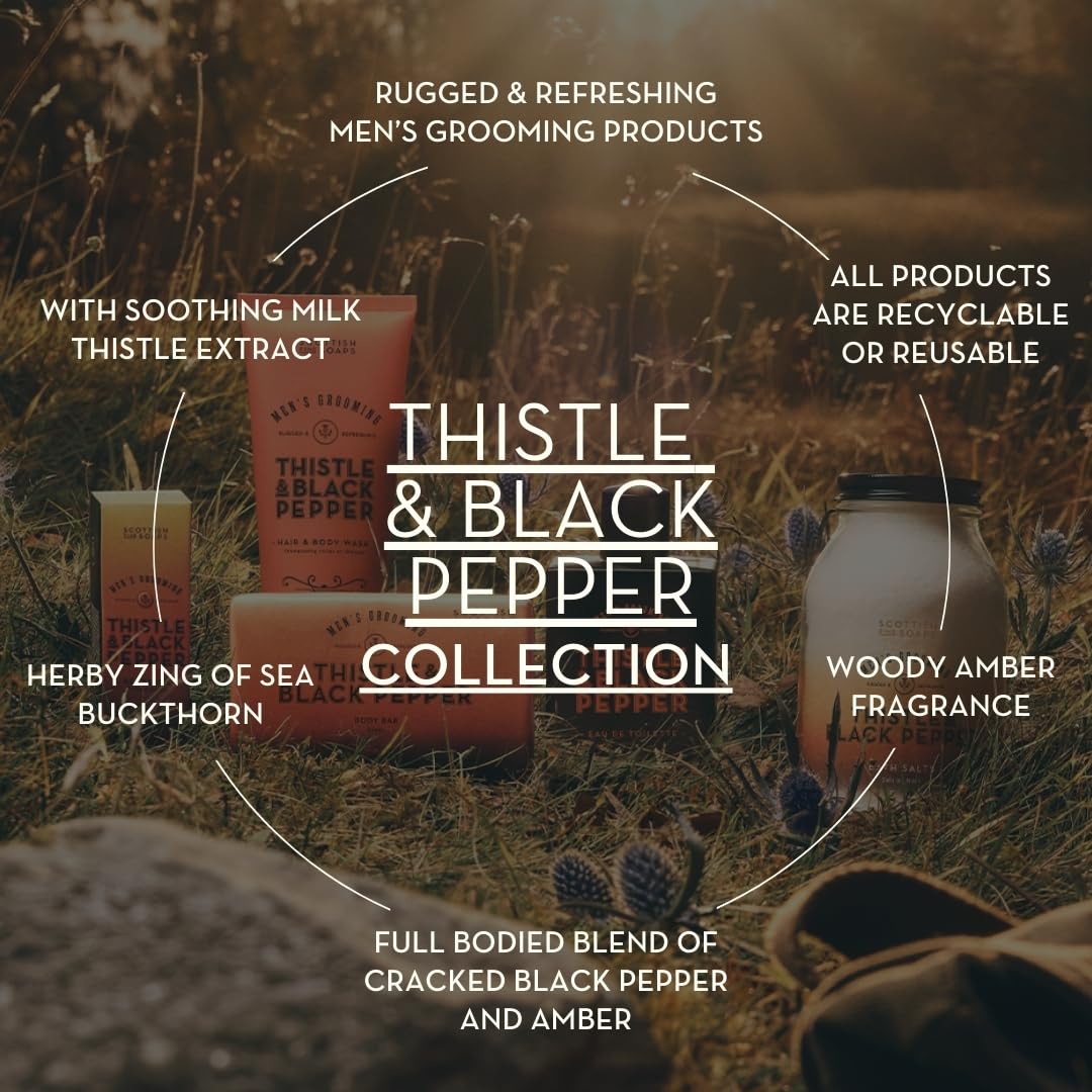 Thistle & Black Pepper Aftershave Balm - Soothing Formula | 75ml