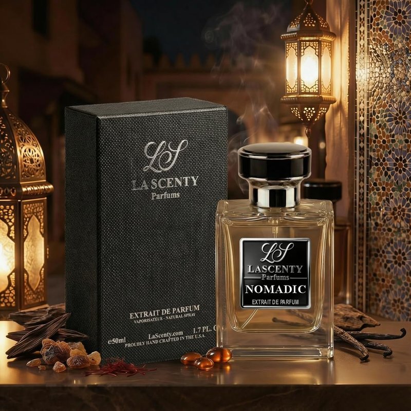 Ombre Nomade Inspired Perfume - Long-Lasting Smoky Oud Amber Rose Scent | 50ml Unisex Fragrance
