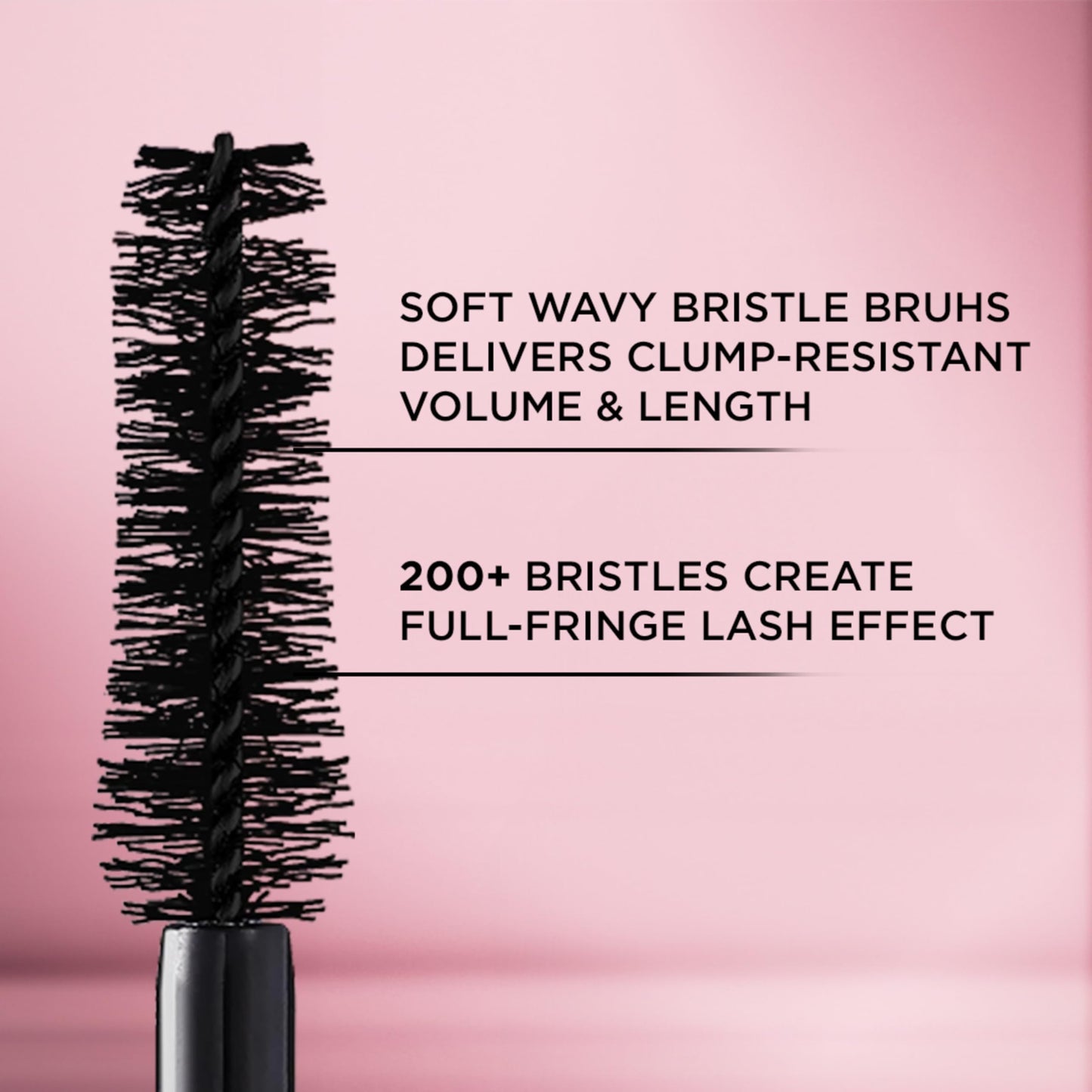 L'Oreal Paris Makeup Voluminous Lash Paradise Mascara, Voluptuous Volume, Intense Length, Feathery Soft Full Lashes, No Flaking, No Smudging, No Clumping, Blackest Black, 0.25 Fl Oz (Pack of 2)